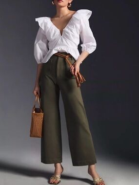 Anthropologie ponte Colette pants